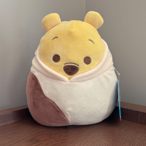NWT Squishmallows 8" Peeking Pooh (Ronnie Costume) Disney Winnie the Pooh - Picture 5 of 9